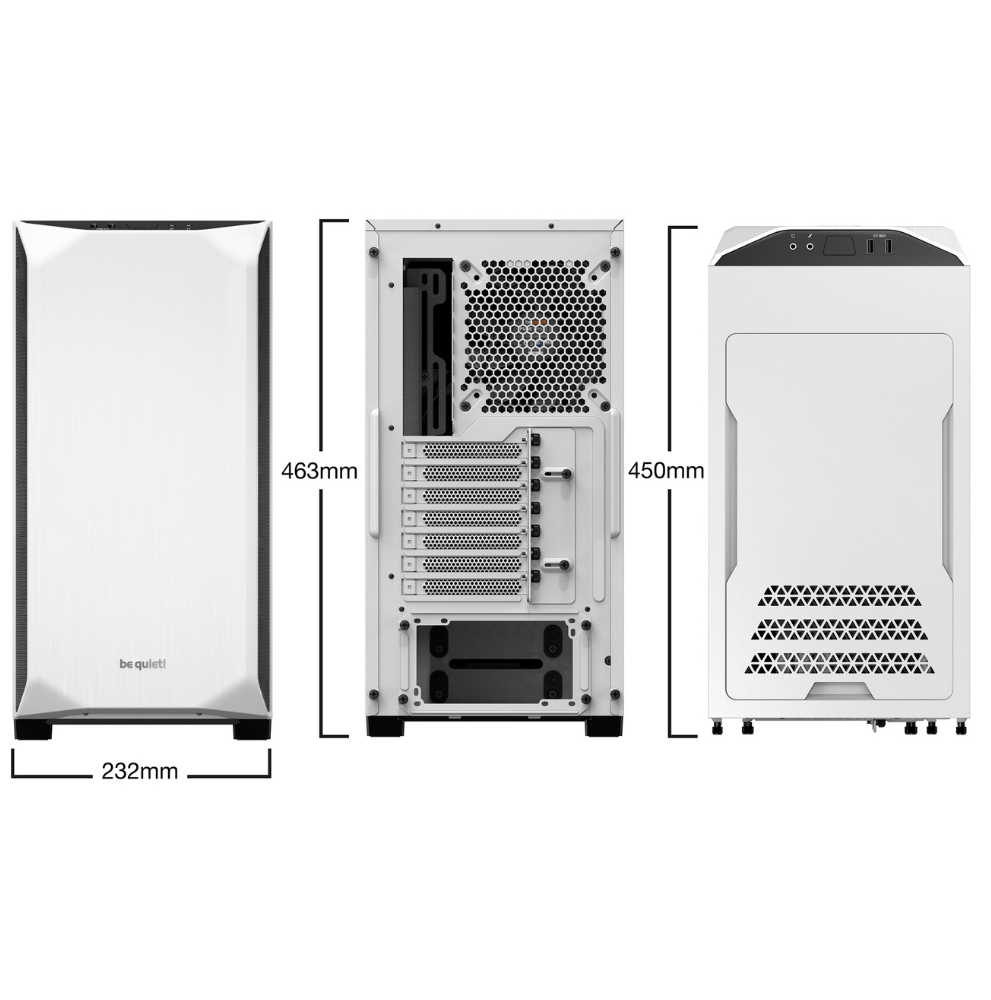 be quiet! Pure Base 500 White